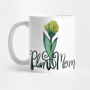 Plant Mom Flower Poppins Mug